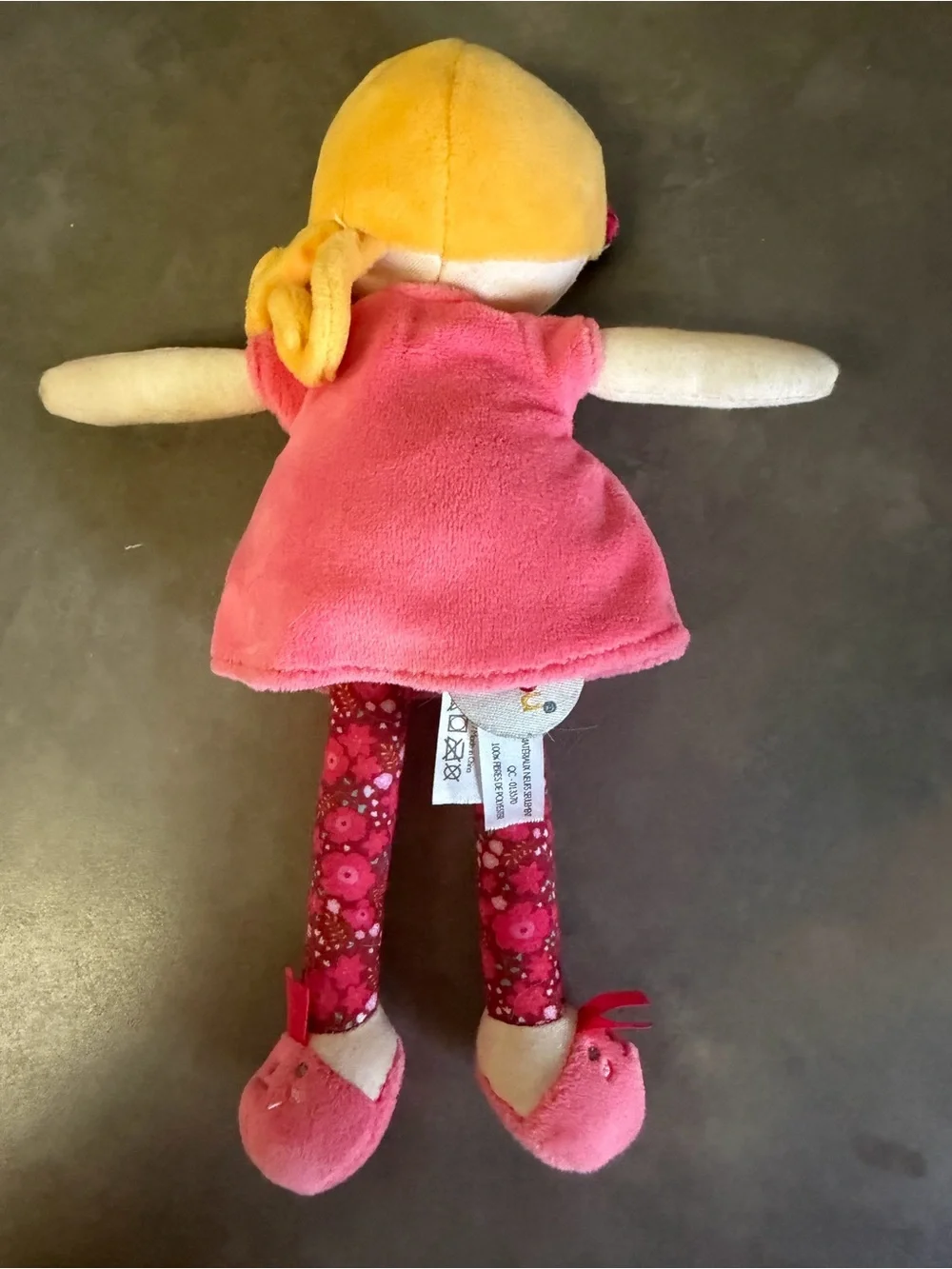 Jolijou Paris French Pink Pajama Party Doll Les Pipelettes Fushia Pyjama Party